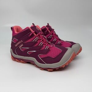 Merrell Chameleon 7 Access Mid Waterproof Hiking Boots Berry 13.5M